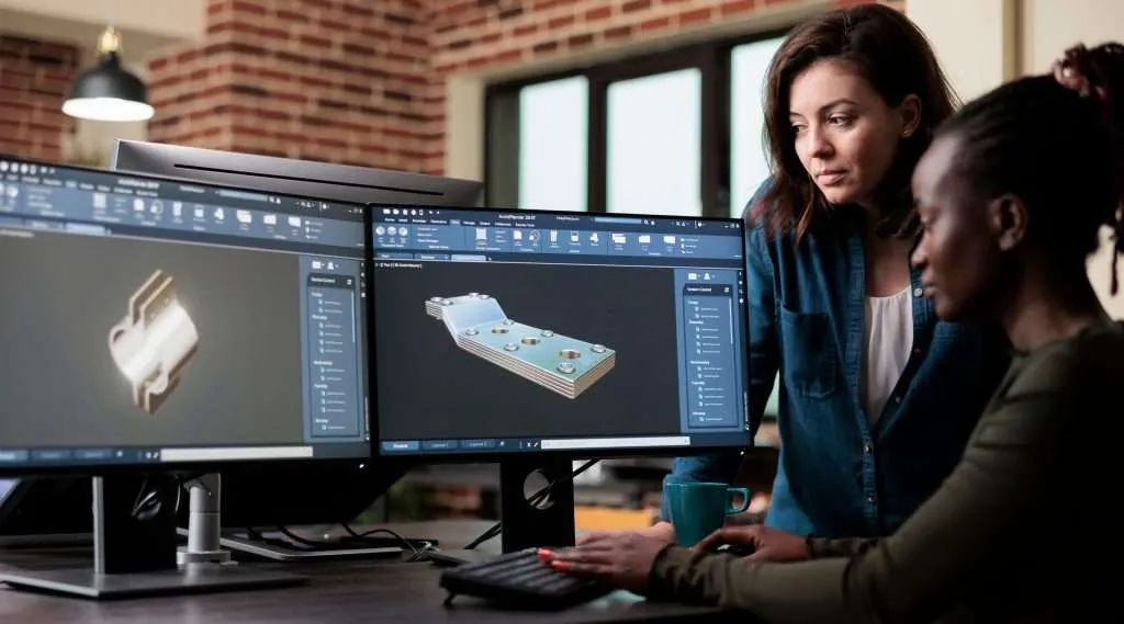 3d graphic artists sketching
